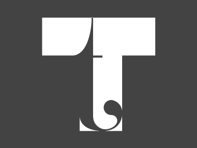 Tipsy & Tumbler 3 custom lettering icon logo