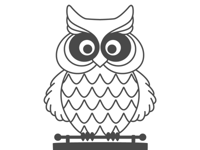 Owl Logo Concept 2 logo owl