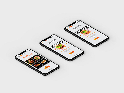 Restaurant App UI Design clean design restaurant app ui design restaurant app ui design ui design