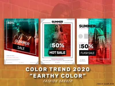 Color trend 2020 | Fashion Banner 2020 banner banner ad banner ads banner design banners color trend 2020 fashion brand