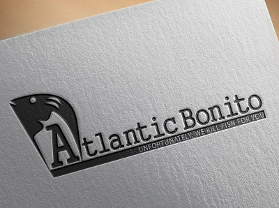 Atlantic Bonito | Logo for a fish market | Back to 2013 branding clean clean design icon illustration logo logo design logodesign logos logoset logosketch logotype typography vector