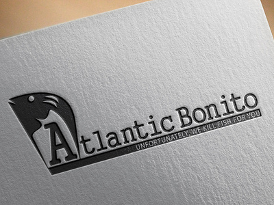 Atlantic Bonito | Logo for a fish market | Back to 2013