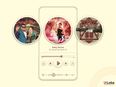 Music Player UI 2020 app branding clean clean design design interaction interactiondesign music player design ui ui design ux