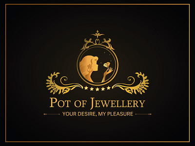 Port of Jewellery | Retro Logo 2020 branding clean clean design design illustration logo logo design logotype luxury brand luxury logo retro design retro logo vector vintage design vintage font vintage logo