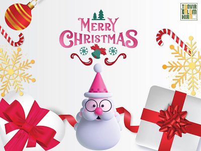 Merry Christmas 2020 2021 3d 3d animation 3d art 3d artist 3d illustrations 3d model 3d models 3dsmax clean design icon illustration merry christmas ux