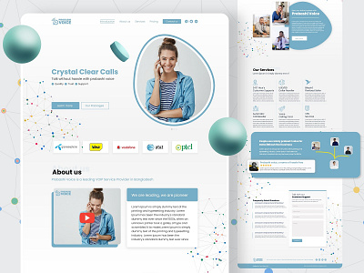 Crystal Clear UI agency best shot dribbble branding clean clean design clean ui creative dribbble popular homepage landing page minimalism trendy ui 2021 ux website