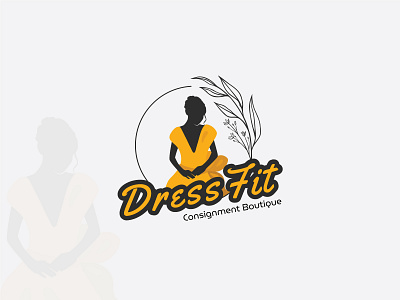 Dress Fit | Branding 2020 branding clean clean design dress fit icon illustration lettermark logo logotype mark minimal vector vintage