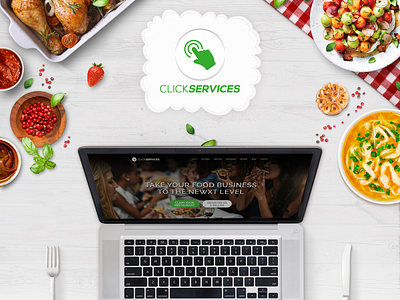 Click Services Food Website