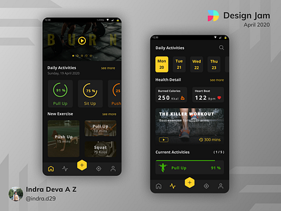 Sport App Design