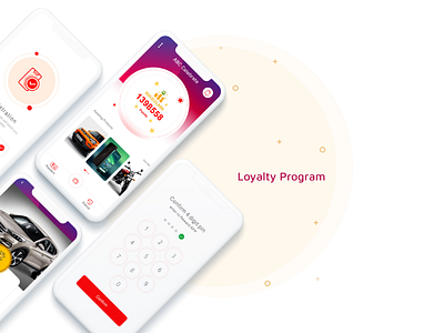 Loyalty Program photoshop ui ux design xd