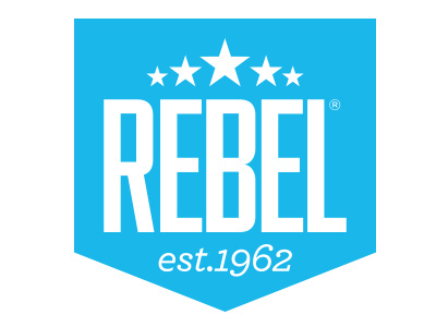 Rebel Lures Logo Redesign branding fishing logo vector