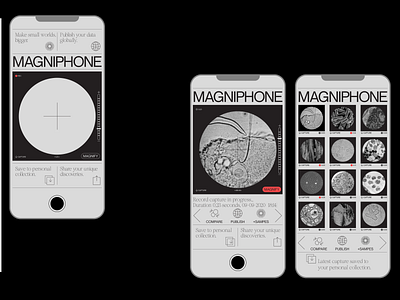 Magniphone, Mobile App