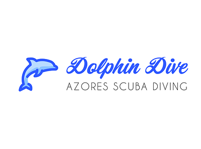 Dolphin Dive branding design flat icon icons logo logo design logo designer logo maker logodesign logotype vector