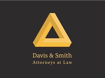 Davis & Smith abstract design attorney attorney law branding design flat icon icons logo logo design logo designer logo maker logodesign