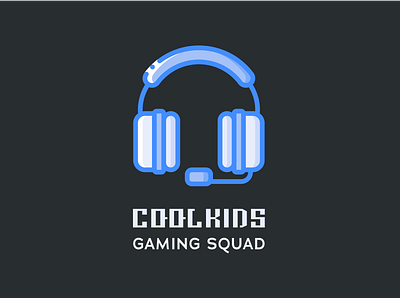 Cool Kids Gaming Squad branding design flat icon icons logo logo design logo designer logo maker logodesign