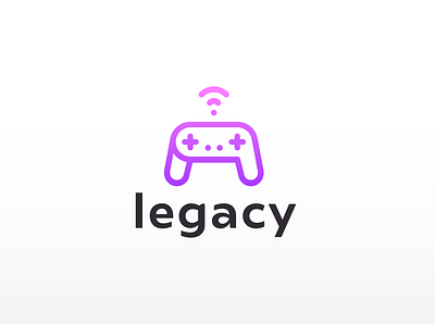 legacy gaming branding design flat gaming gaminglogo icon icons logo logo design logo designer logodesign