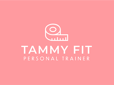 TAMMY FIT branding design flat icon icons logo logo design logo designer logo maker logodesign personal trainer