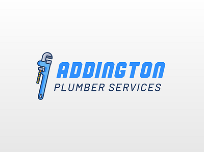 ADDINGTON PLUMBER SERVICES branding design flat icon icons logo logo design logo designer logo maker logodesign plumber logo