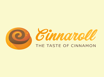 Cinnaroll bakery branding café cinnamon cinnamon roll design flat icon icons illustration logo logodesign pastry vector
