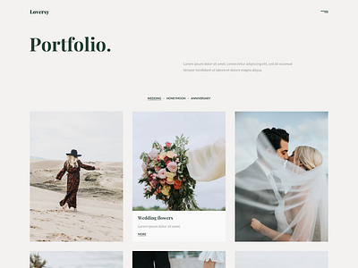 Loversy - Wedding Photography WordPress Theme