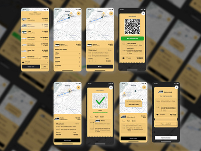 Metro (Public Transport) app app design design figma ui uidesign ux