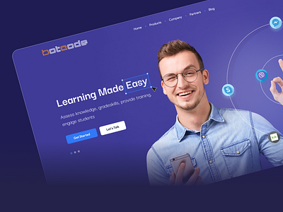 BotCode — Website redesign