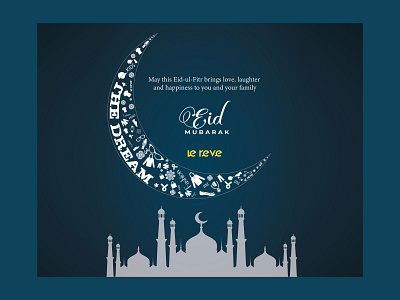 EiD Wish Banner by SIFAT AHMAD on Dribbble