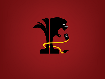 Lion Roar. animation branding design flat graphic design illustration illustrator logo minimal typography