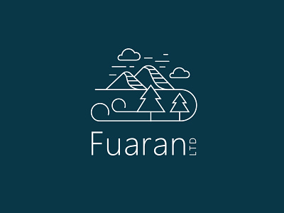 Fuaran Ltd artwork branding minimalist logo