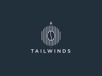 Tailwinds branding coffe logo logodesign minimalist logo