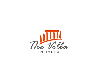 The Villa branding font base logodesign minimalist logo