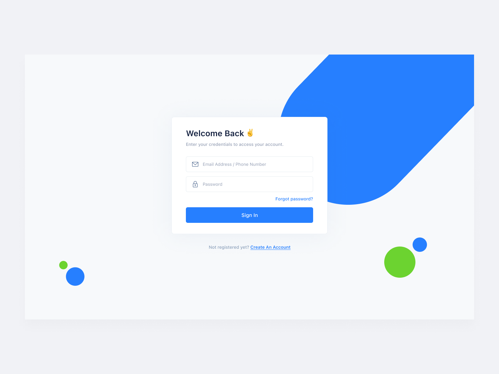 Login UI by Priyanshi Davra on Dribbble