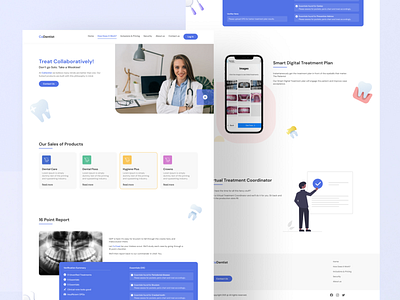 CoDentist - Dental Health Care Landing Page