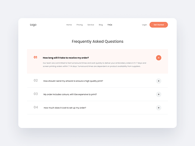 FAQs app branding dashboard design ui ux vector website