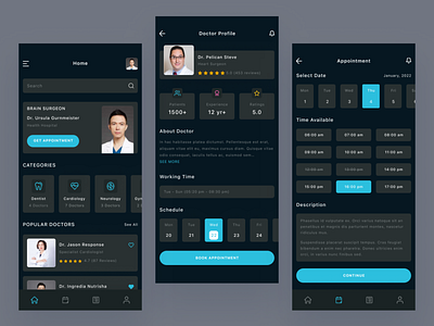 Healthcare service - Mobile app