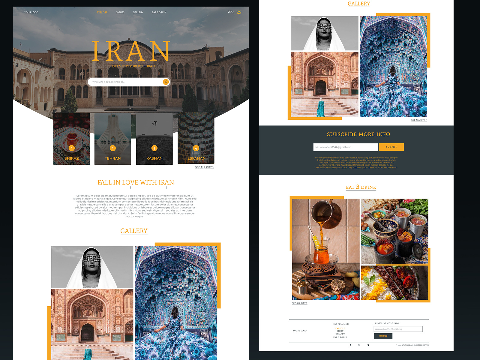 Iran by Hassan Rouhani on Dribbble