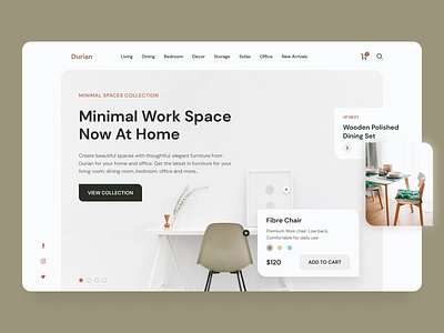 Furniture Store - website ecommerce furniture furniture app furniture design furniture shop furniture store furniture website hero section minimal uidesign uidesignchallenge uidesignpatterns uiux website