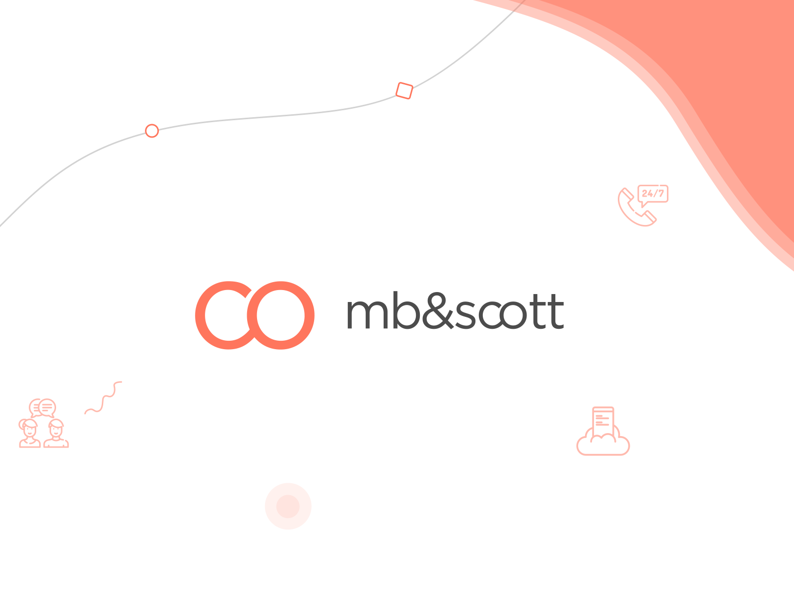 MB Scott logo illustration logo logo design tranding ui uidesign ux uxdesign vector