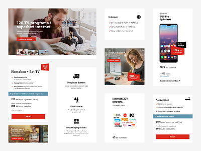 A1.hr Components components content design interaction telecom telecommunication ui user experience user interface ux web web design