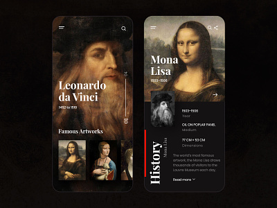 Art Museum App Concept