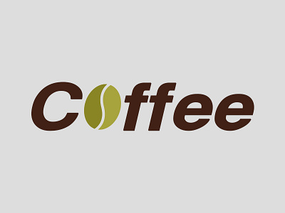 coffee Logo brown classic coffee coffee cup color concept font graphic green italic logo logodesign logotype simple typeface