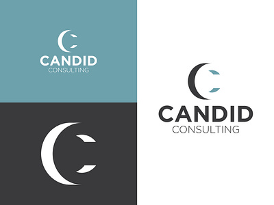 Candid Consulting Branding brand branding design icon lettermark logo logo design logotype minimalism monogram