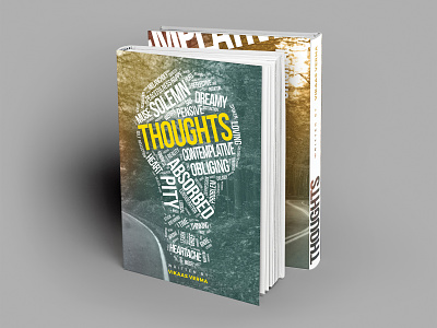 "Thoughts" - Book Cover Design book cover book design design illustration light bulb design light bulb design quotes book design quotes book design thoughts cover design thoughts cover design vector vector illustration vector illustrator design word cloud design word cloud design