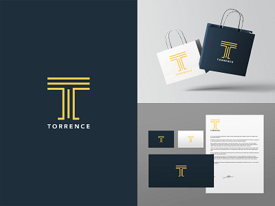 Torrence - Logo & Branding abstract t logo branding branding and identity branding concept branding design clean logo design elegant logo elegant t logo illustration jeweller logo jewellery logo jewellery shop logo letter t logo logo minimal t logo modern logo t alphabet logo torrence logo