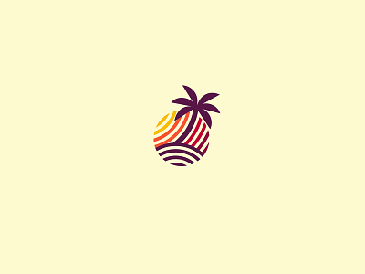 Tropical Sunset - Logo Design