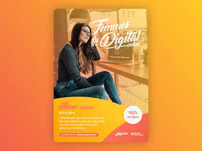 Femmes du digital - Graphic concept