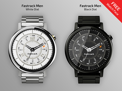 Fastrack Watch Face android face facer.io ios watch watchface watchos wearos