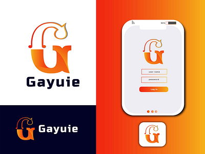 Gayuie  E-commerce Modern G letter Logo Design