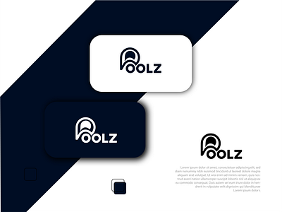 Poolz-Modern Branding Minimalist Blockchain Creative Letter Logo