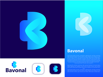B Modern Letter Logo Design l Logomark